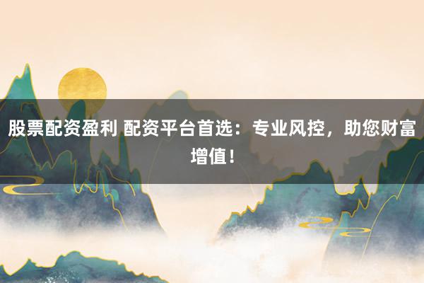 股票配资盈利 配资平台首选：专业风控，助您财富增值！